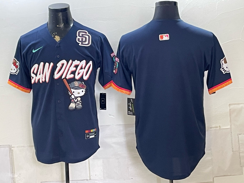 Men San Diego Padres blank blue Nike 2026 MLB Jersey 0828001221